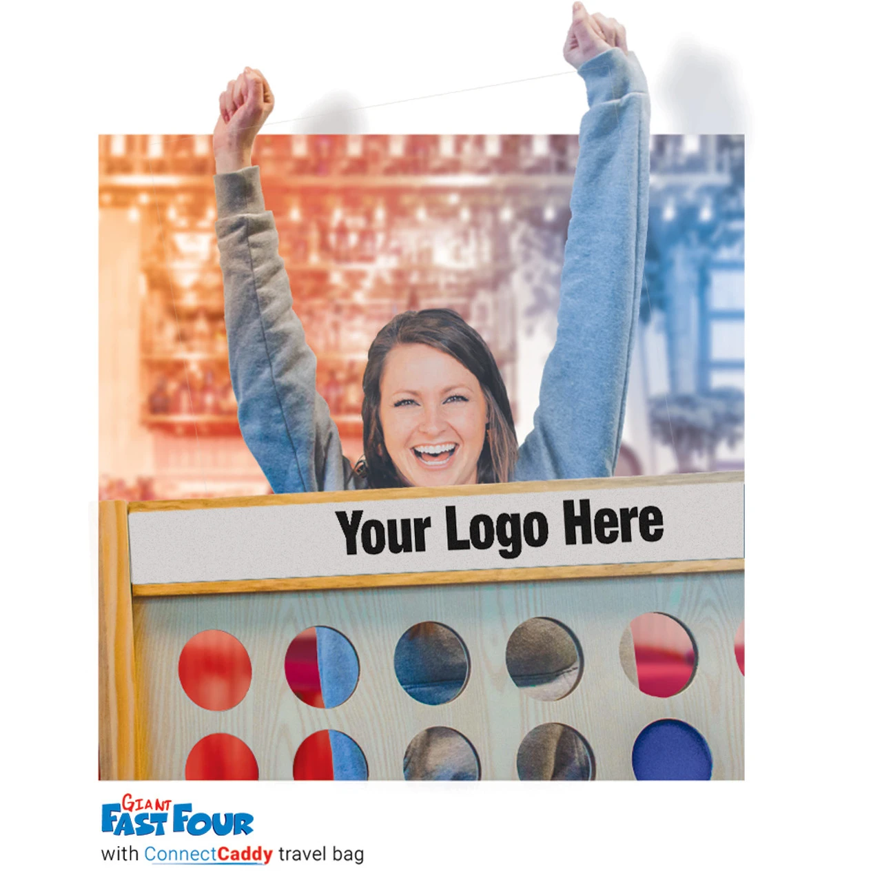 Custom Giant Connect Four Game 4 Custom Giant Connect Four Game - Image 4